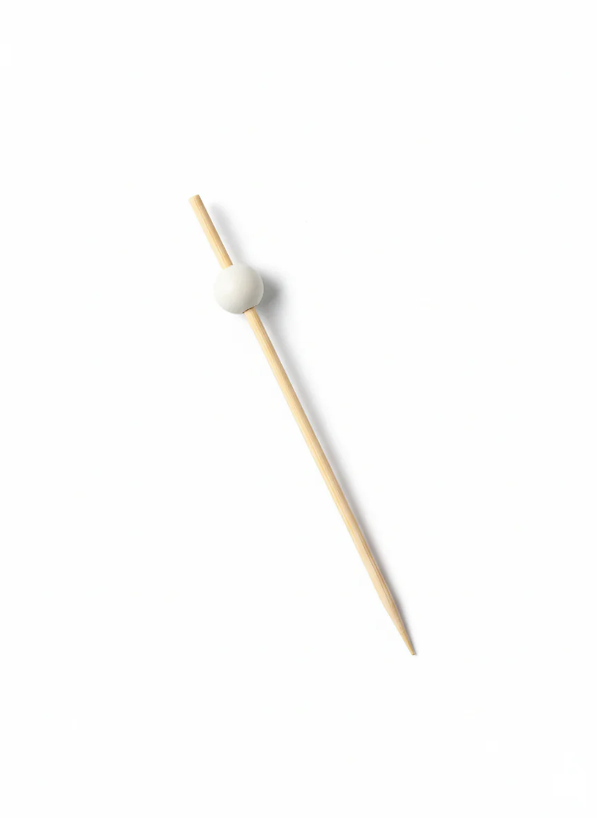 Bambu Boncuk Kürdan (Ahşap Boncuk) 12cm